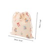 Unique Bargains Doll Drawstring Makeup Bag 1 Pc - 2 of 4
