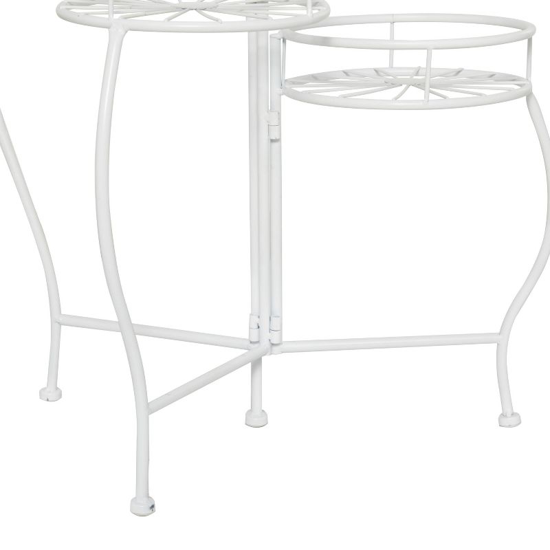 Transitional Metal Planter Stand - Olivia & May, 4 of 7