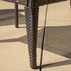 Anaya Set of 2 Wicker Patio Dining Chair - Brown - Christopher Knight Home: Outdoor Seating, Iron Frame, Weather-Resistant - 4 of 4