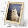 Kumasinova Cat Living in Famous Painting,Pet Scratcher Oil Painting Cat House,Vintage Art Picture Frame Cardboard House - 2 of 3
