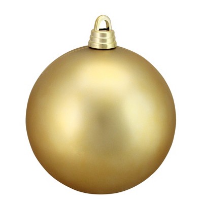 Northlight 12" Shatterproof Matte Christmas Ball Ornament - Gold