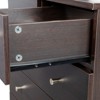 Karl Home 5-Drawer Brown Particle Board 25.98in. W Chest of Drawer - 4 of 4