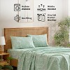 HLC.ME Floral Multi-Piece Bed Sheets Set - Wrinkle Resistant & Ultra Soft - Fits Mattresses up to 15 Inches Deep - 4 of 4