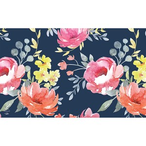 Briarwood Lane Doormat 30x18 Indoor Outdoor Watercolor Floral Spring For Spring Doormat - 1 of 4