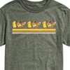 Men's - Pokémon - Pikachu Evee Retro Short Sleeve Graphic T-Shirt - 2 of 4