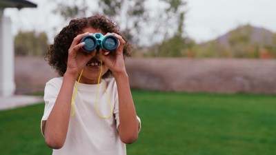 avventura binocolo set per bambini giocattoli all'aperto explorer kit  binocolo ingrandimento fischio di ingrandimento