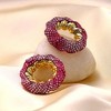 Women's The Jingle Stud Earrings - Baby Pink - 2 of 4