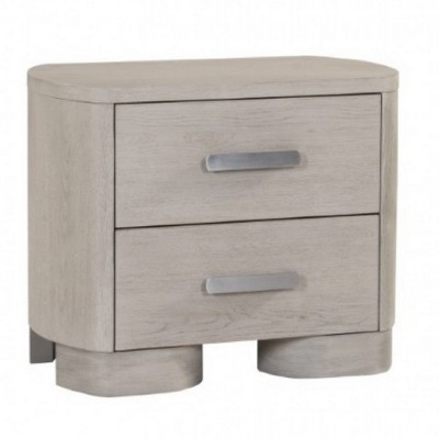 Royal Hampton Nightstand with USB Ports and 2 Drawers