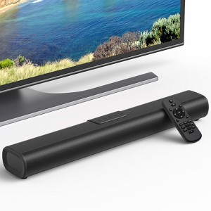 SUGIFT 50W Bluetooth 5.0 Soundbar with 3D Surround Sound, Dual Full-Range Drivers, Wall Mountable, and Multiple Connection Modes - 1 of 4
