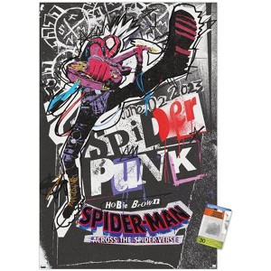 Trends International Marvel Spider-Man: Across The Spider-Verse - Spider-Punk Unframed Wall Poster Prints - 1 of 4