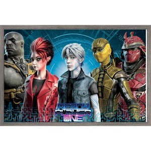 Trends International Ready Player One - Group Framed Wall Poster Prints - 1 of 4