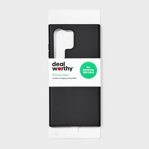 Samsung Galaxy S24 Ultra Phone Case - dealworthy™ Black - 1 of 3