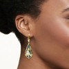Ross-Simons Mother-Of-Pearl and Abalone Shell Dragonfly Mosaic Drop Earrings in 18kt Gold Over Sterling - 2 of 4