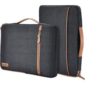 Acoinel 14 Inch Laptop Sleeve Case with Handle for Men Women, Gray - 1 of 4