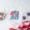 Simply Sage Market Women's 4th of July Lightning Bolt Short Sleeve Graphic Tee - 3 of 3