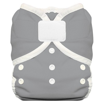 Thirsties Duo Wrap Hook & Loop, Fin - Size Two