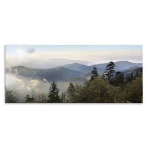 Stupell Industries Panoramic Cloudy Mountainous Nature, 24" x 10" - 1 of 4