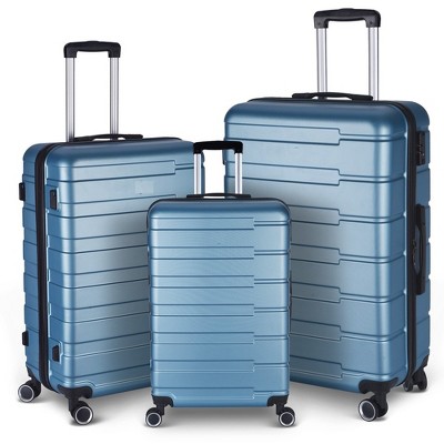 Luggage Set Of 3, Suitcases With Spinner Wheels Hardside Expandable ...