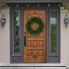 Northlight Real Touch™ Pre-Lit Grande Spruce Artificial Christmas Wreath - 36" - Clear Lights - 2 of 4