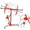 Drywall Lift, 13 Ft Lift Sheetrock Lift Drywall Lift for Ceiling, Drywall Lift Panel With Rolling Caster Wheels, Lock Device and Built-In Winch Brake - 2 of 4