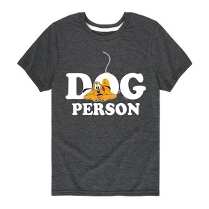 Boys' - Disney - Dog Person Short Sleeve Graphic T-Shirt - 1 of 4
