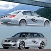 TruAIR 2 PCS Claw Mark Car Sticker Decals - 4 of 4