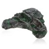 Unique Bargains Resin Tortoise Rock Turtle Basking Platform 8.1"x3.9"x2.9" Gray Green 1 Pcs - 2 of 4