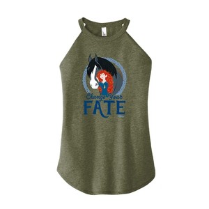 Women's - Disney - Merida & Angus Change Your Fate Graphic High Neck Tank - 1 of 3