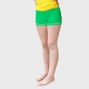City Threads Girls UPF 50+ Quick-Dry Swim Boy Shorts - USA-Made - 1 of 4