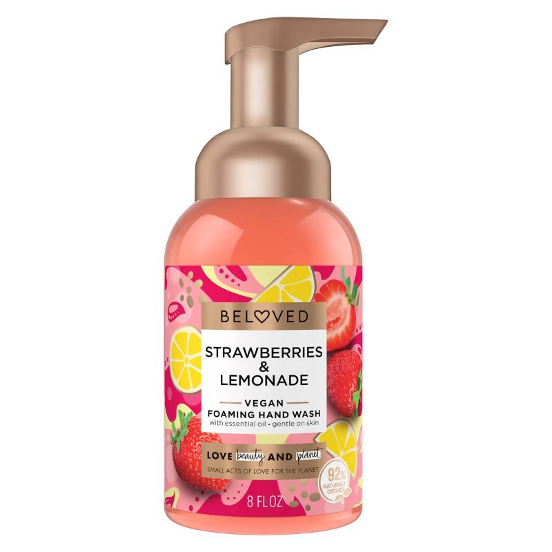Beloved Foaming Hand Wash - Strawberries &#38; Lemonade - 8 fl oz, 3 of 6