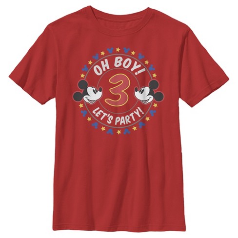 Mickey mouse cheap 3rd birthday shirt