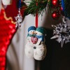 Pavilion Gift Company - 1st Christmas - 4" Snowcouple Ornament - Tree Ornaments - 2 of 4