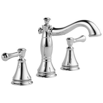 Delta Faucets Cassidy Two Handle Widespread Bathroom Faucet