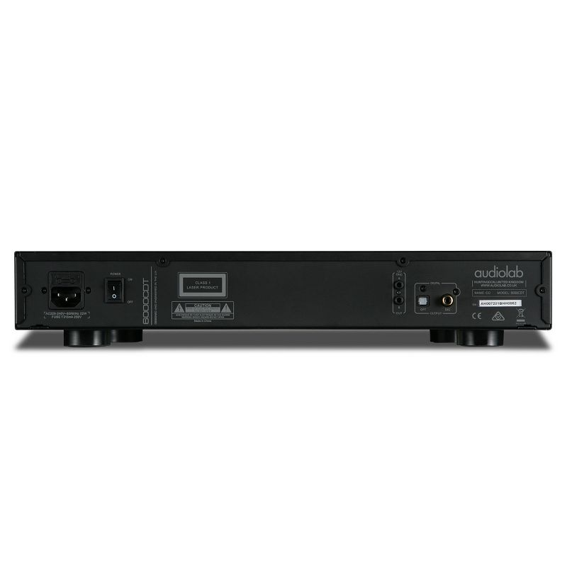 Audiolab 6000CDT Dedicated CD Transport with Remote (Black), 5 of 11