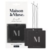 Maison&Muse 2pk Car Air Fresheners Coconut and Sea Salt - 4 of 4
