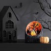 7" Light and Sound Dancing Skeletons Animation Halloween Decorative Prop Purple - Hyde and EEK! Boutique™ - 2 of 3