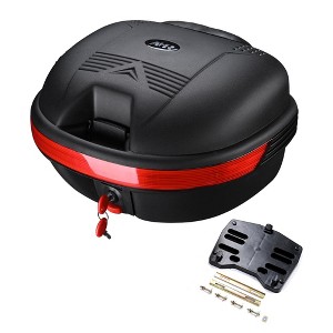 AHR 30L Motorcycle Tour Tail Box Scooter Trunk Luggage Top Lock Storage Carrier Case - 1 of 4