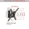 Barkan 13" - 43" Swivel & Tilt TV Wall Mount - 4 of 4