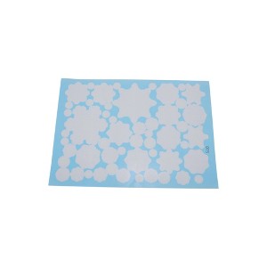 Unique Bargains Window Films Christmas Collection Stickers 1 Piece Polyvinyl Chloride Colorful 11.4"x8.3" 1Set - 1 of 4