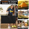 FURNIinspire Outdoor Grills, Griddles and Smokers Professional Camp Kitchen System, for Backcountry, Group Camping, Black, 75.03"*19.23"*6.24" - 4 of 4