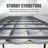 DOMETOUR 11x20FT Outdoor Retractable Pergola with Weather-Resistant Canopy, Aluminum Patio Gazebo for Garden Courtyard, Dark Gray - 3 of 4