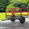 Heavy Duty Utility Cart Trailer - 1700LBS Capacity Dump Cart with Removable Sides - 2 of 4