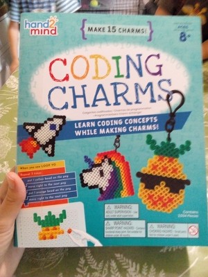 hand2mind Coding Charms, Key Chain Making Kit, Coding Toys, Fuse