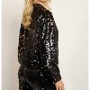 Women's Sequin Bomber Jacket - GEEGEE - 3 of 4
