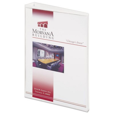Avery Mini Size Durable View Binder with Round Rings, 3 Rings, 1" Capacity, 8.5 x 5.5, White