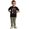 Poinsettia Christmas Flower Noel Toddler Baby Graphic T Shirt Brisco Brands - 3 of 4