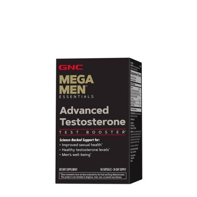 GNC Men's Testosterone Vitamin Capsules - 60ct