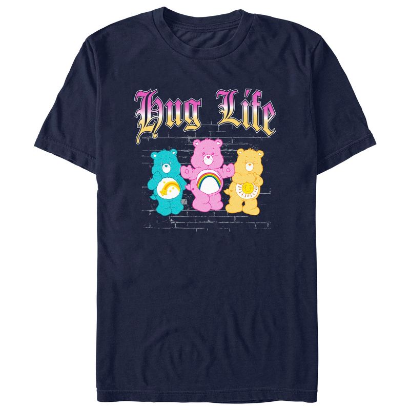 Men's Care Bears Hug Life Cute T-Shirt, 1 of 6
