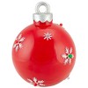 Northlight LED Lighted "Merry Christmas" Ball Ornament Decoration - 10" - Red - 2 of 4