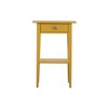 Kumasinova 28"H Wood Nightstand with Drawer,Bedside Tables with Open Shelf,End Table for Bedroom,Living Room - 4 of 4
